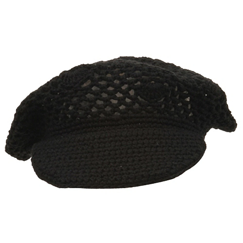 Crocheted Newsboy Hats(01) - Image 17
