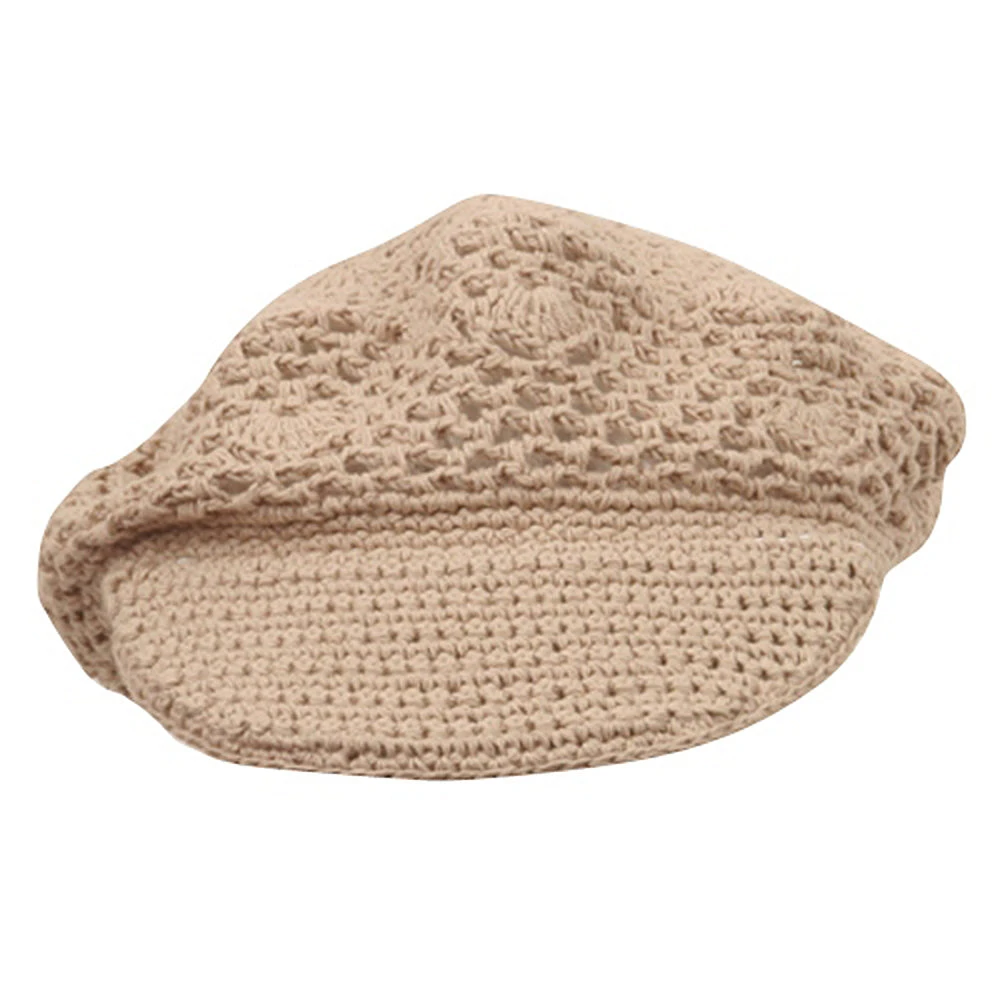 Crocheted Newsboy Hats(01) - Image 12