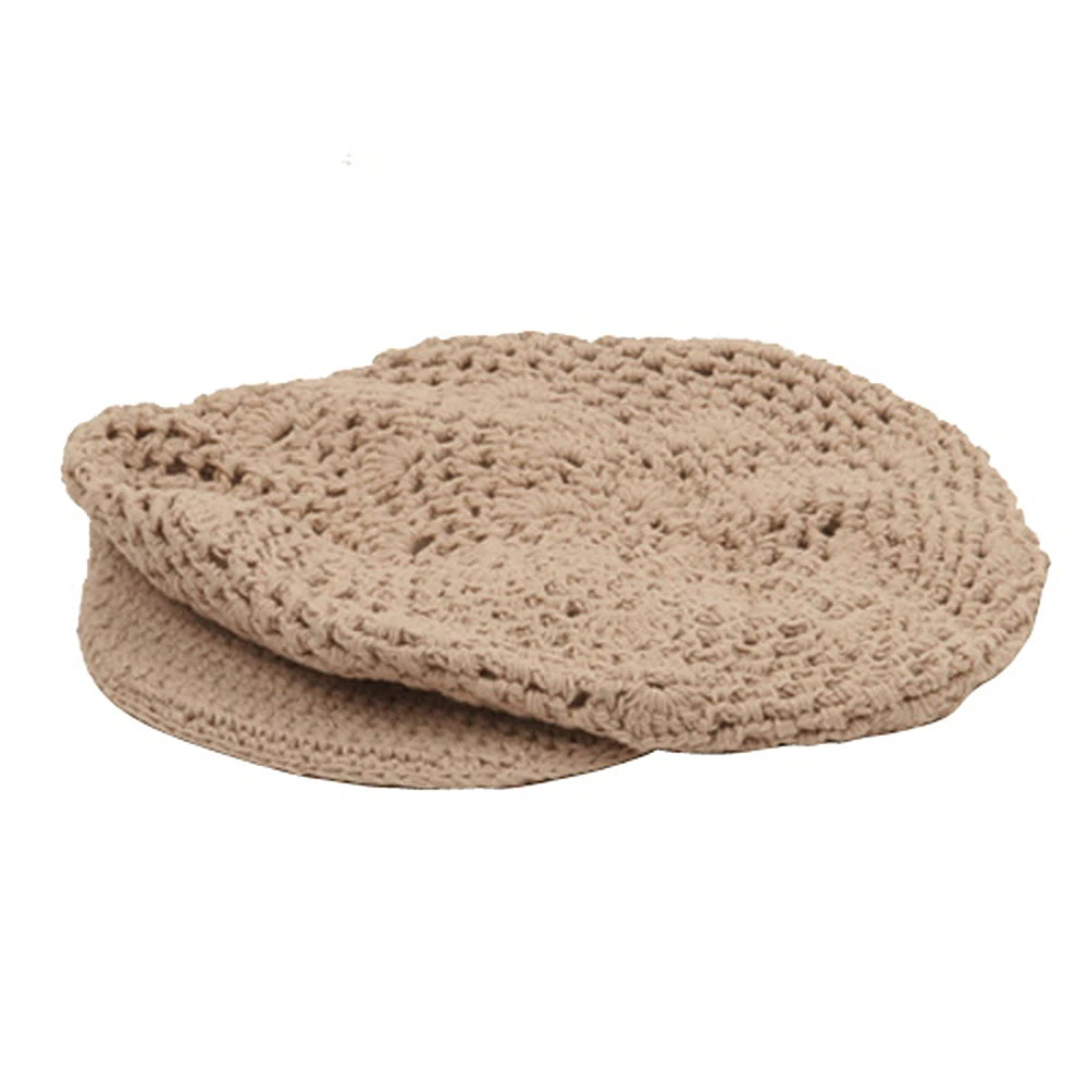 Crocheted Newsboy Hats(01) - Image 14