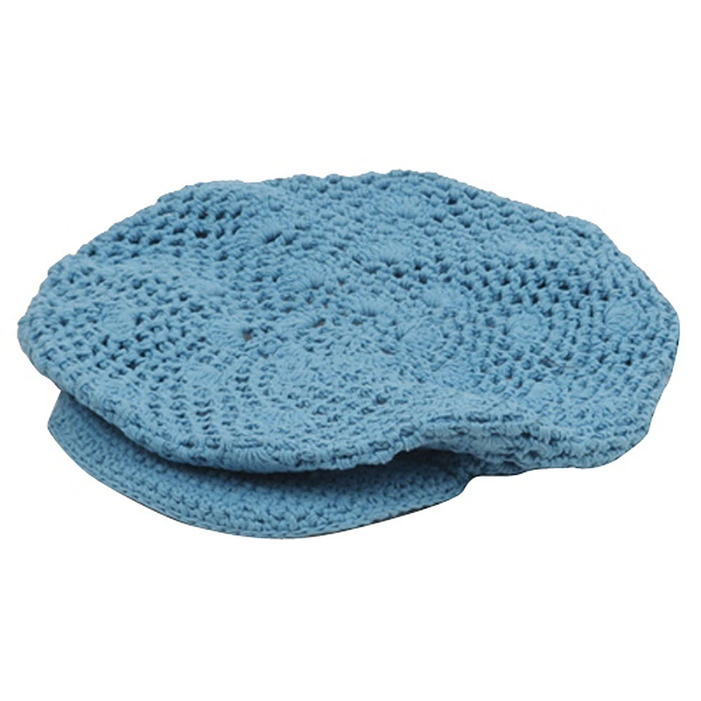 Crocheted Newsboy Hats(01) - Image 9