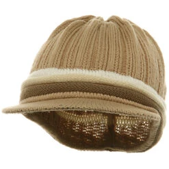 3 Brim Rasta Beanie Visors