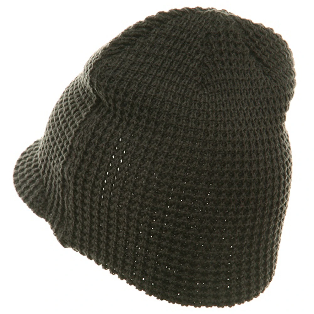 Waffle Beanie Cap - Image 2