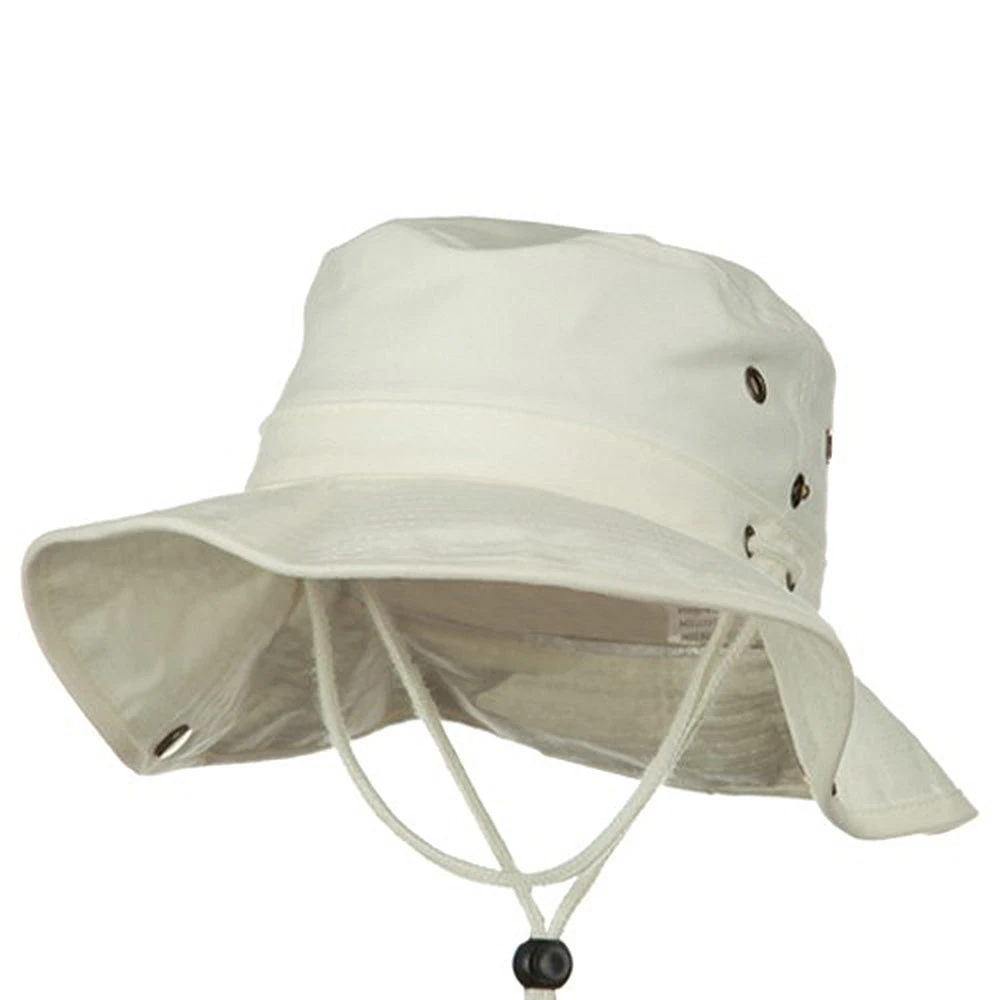 Youth Brushed Twill Aussi Bucket Hats - Image 6