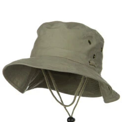 Youth Brushed Twill Aussi Bucket Hats