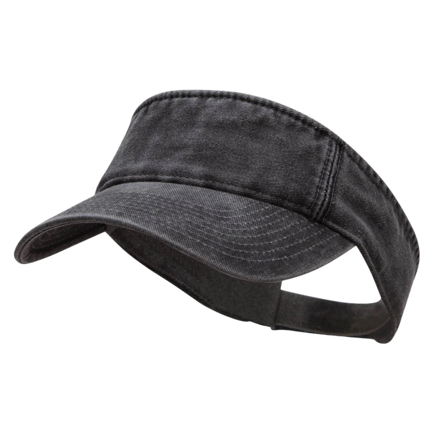 Washed Pigment Dyed Cotton Twill Visor - Image 12