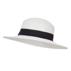 Band Boater Panama Hat