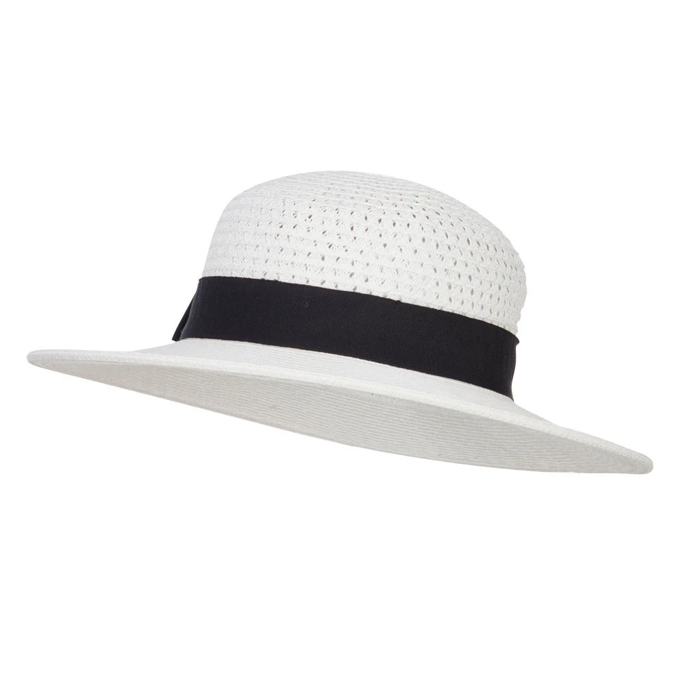 Band Boater Panama Hat