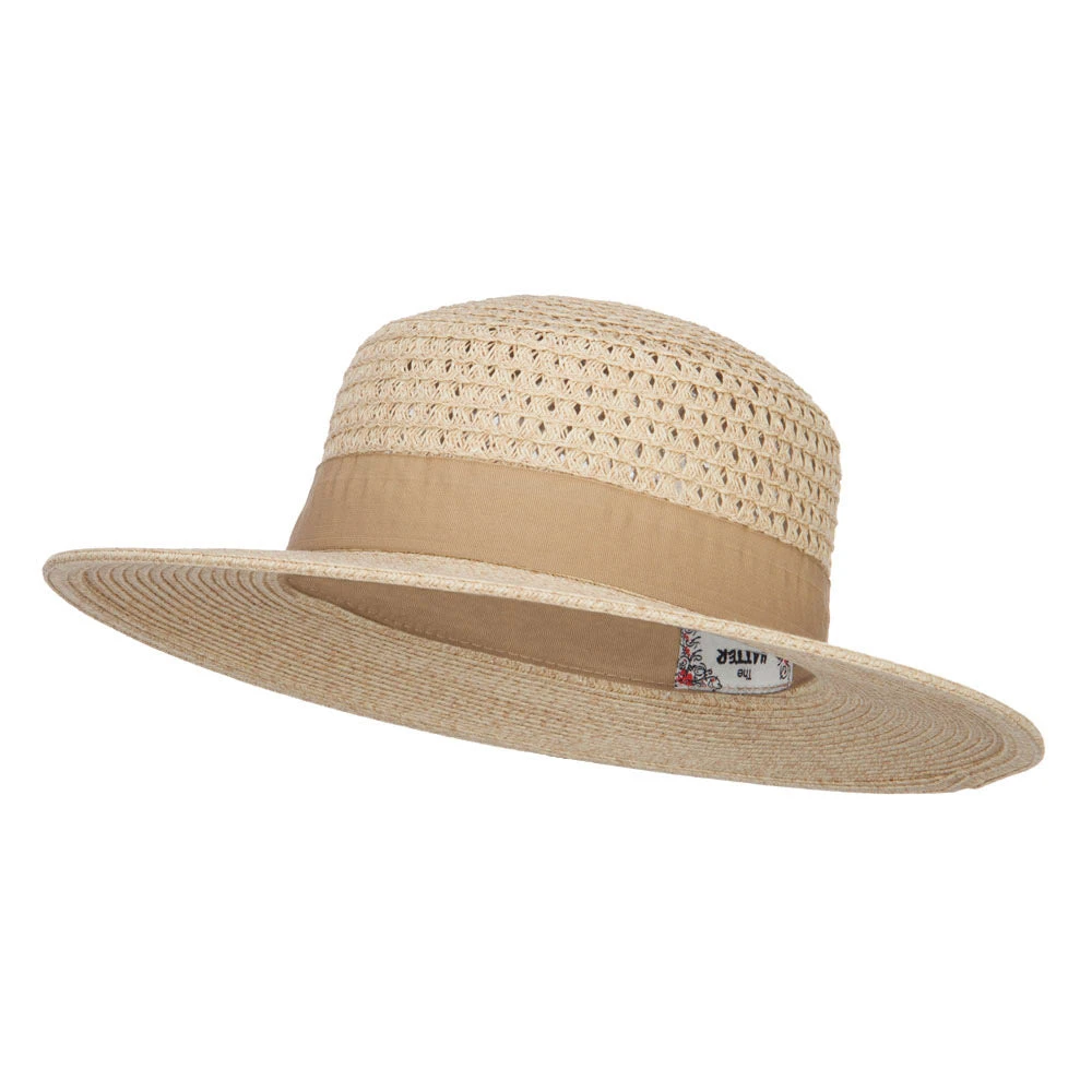 Band Boater Panama Hat - Image 11
