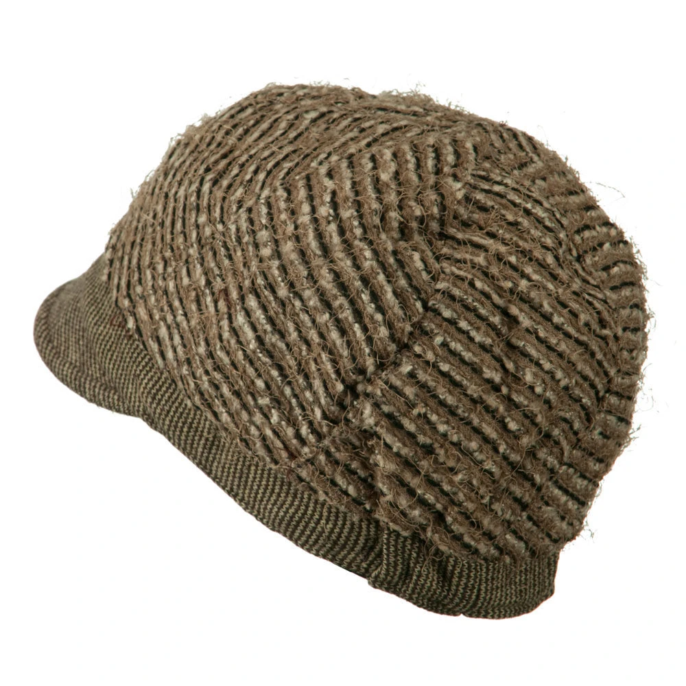 Ladies Corduroy Brim Cabbie Cap - Image 15