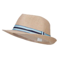 Boy's Band Jute Fedora