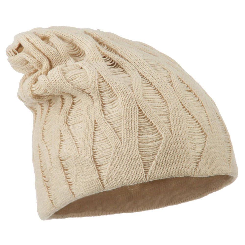 Deep Crown Distressed Reversible Beanie - Image 14