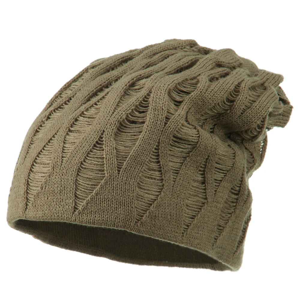 Deep Crown Distressed Reversible Beanie - Image 16
