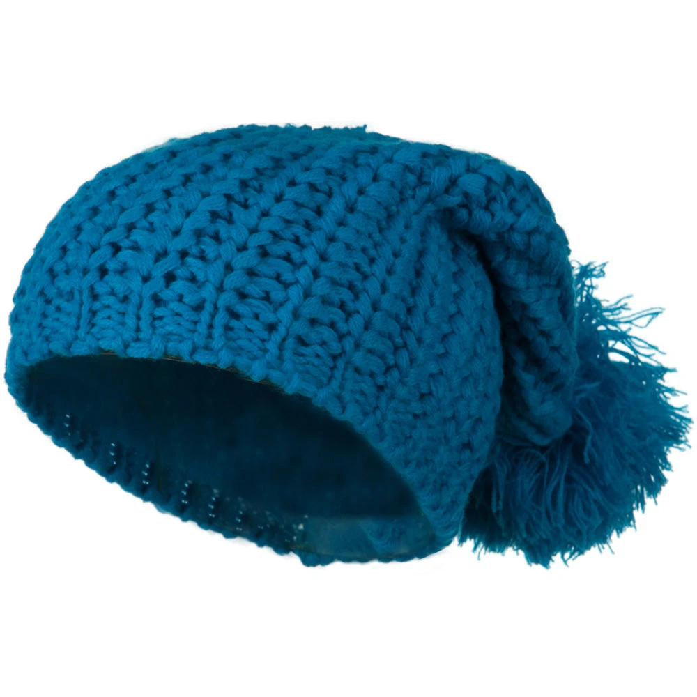 Fall Back Pom Pom Knit Hat - Image 16