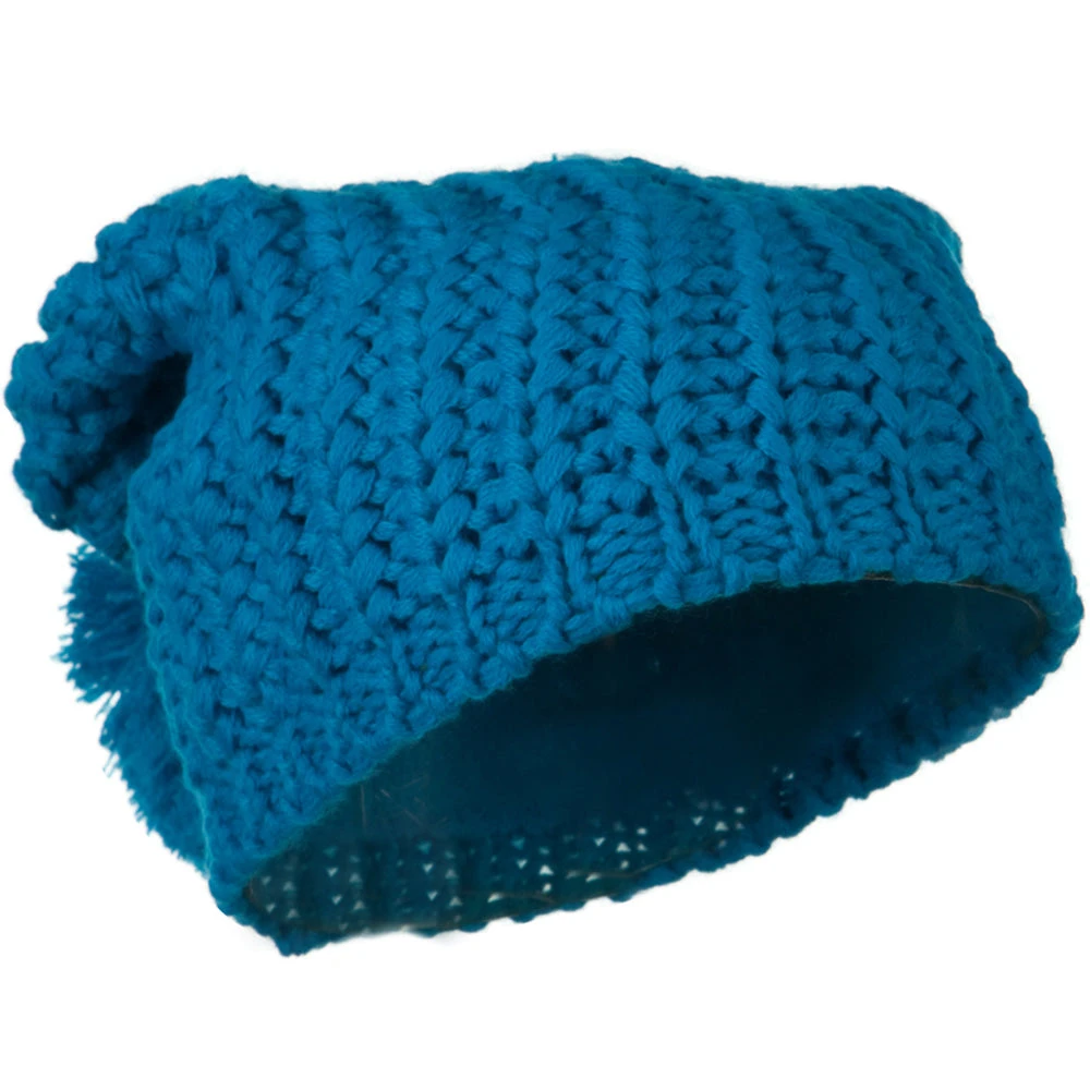 Fall Back Pom Pom Knit Hat - Image 18