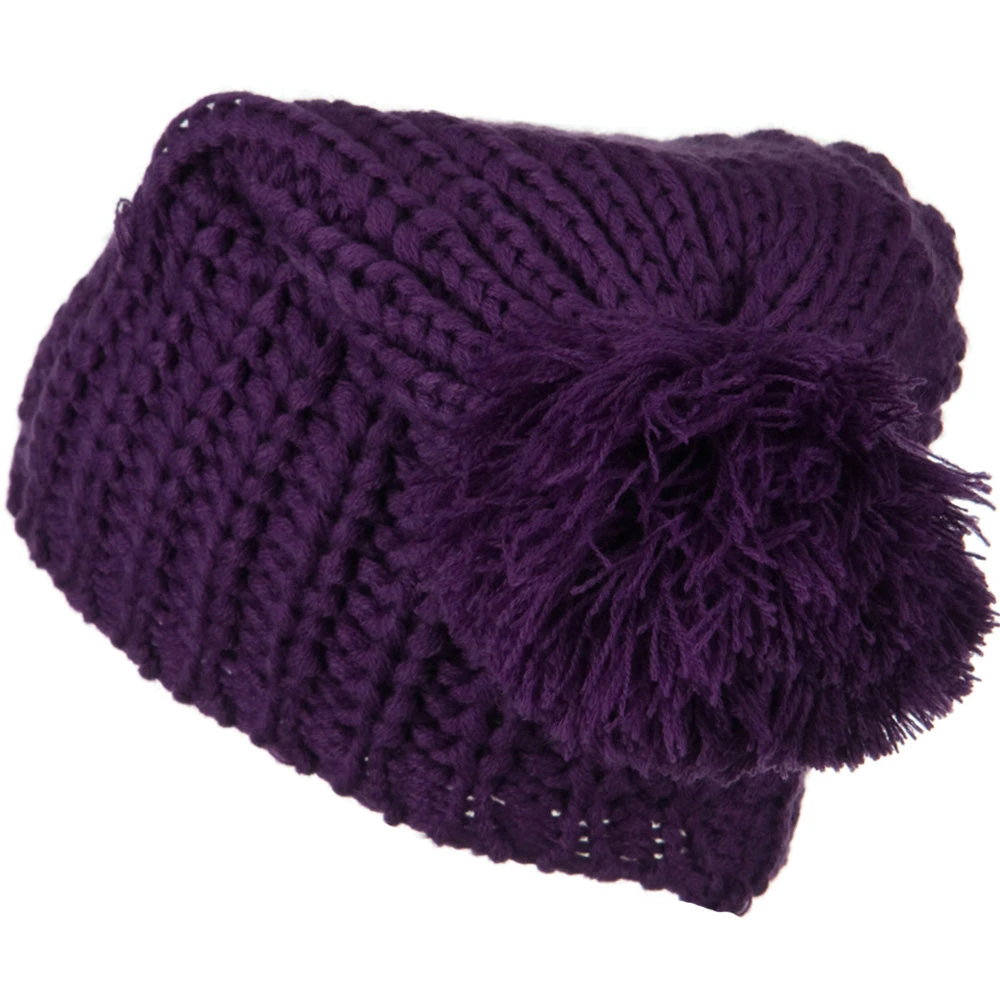 Fall Back Pom Pom Knit Hat - Image 8