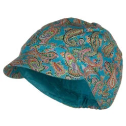 Girl's Paisley Cabbie Cap