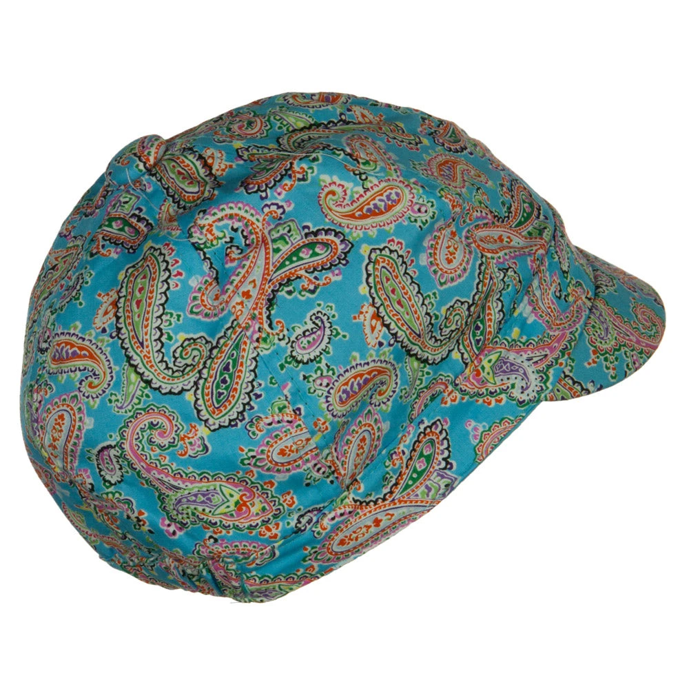 Girl's Paisley Cabbie Cap - Image 3