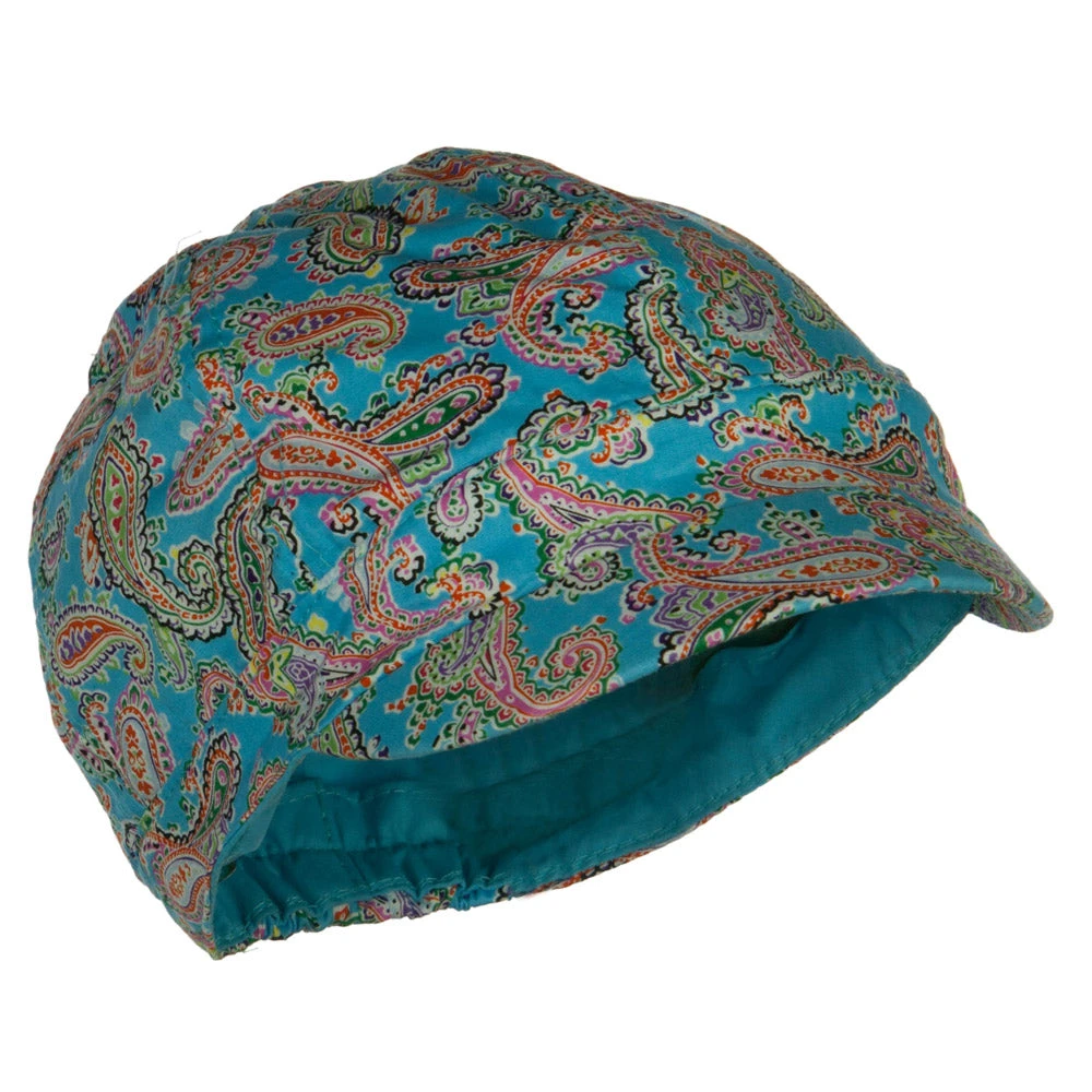 Girl's Paisley Cabbie Cap - Image 4