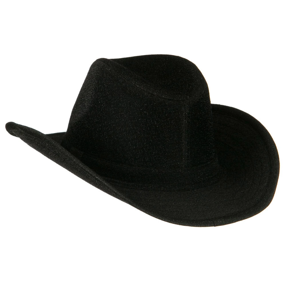 Polyester Glitter Cowboy Hat - Image 3
