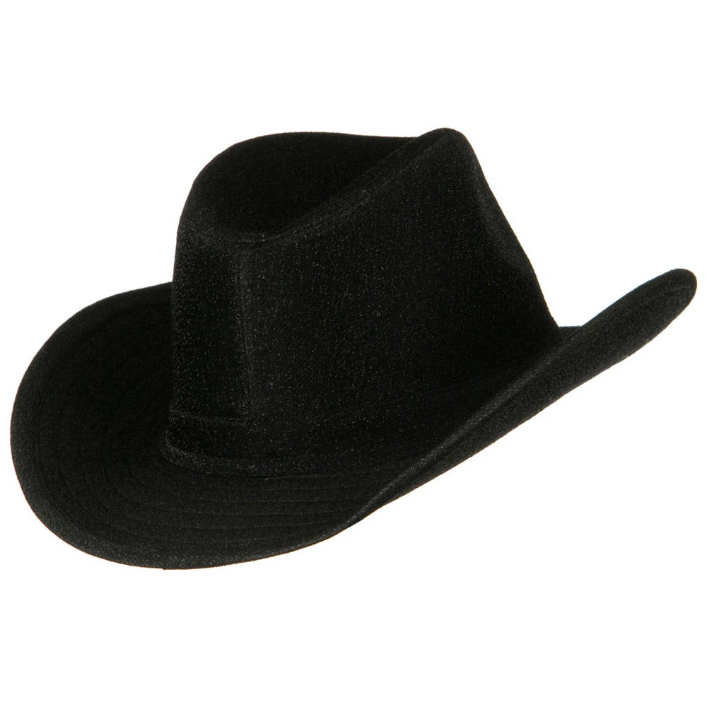 Polyester Glitter Cowboy Hat - Image 4