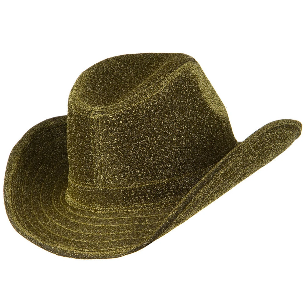 Polyester Glitter Cowboy Hat - Image 18