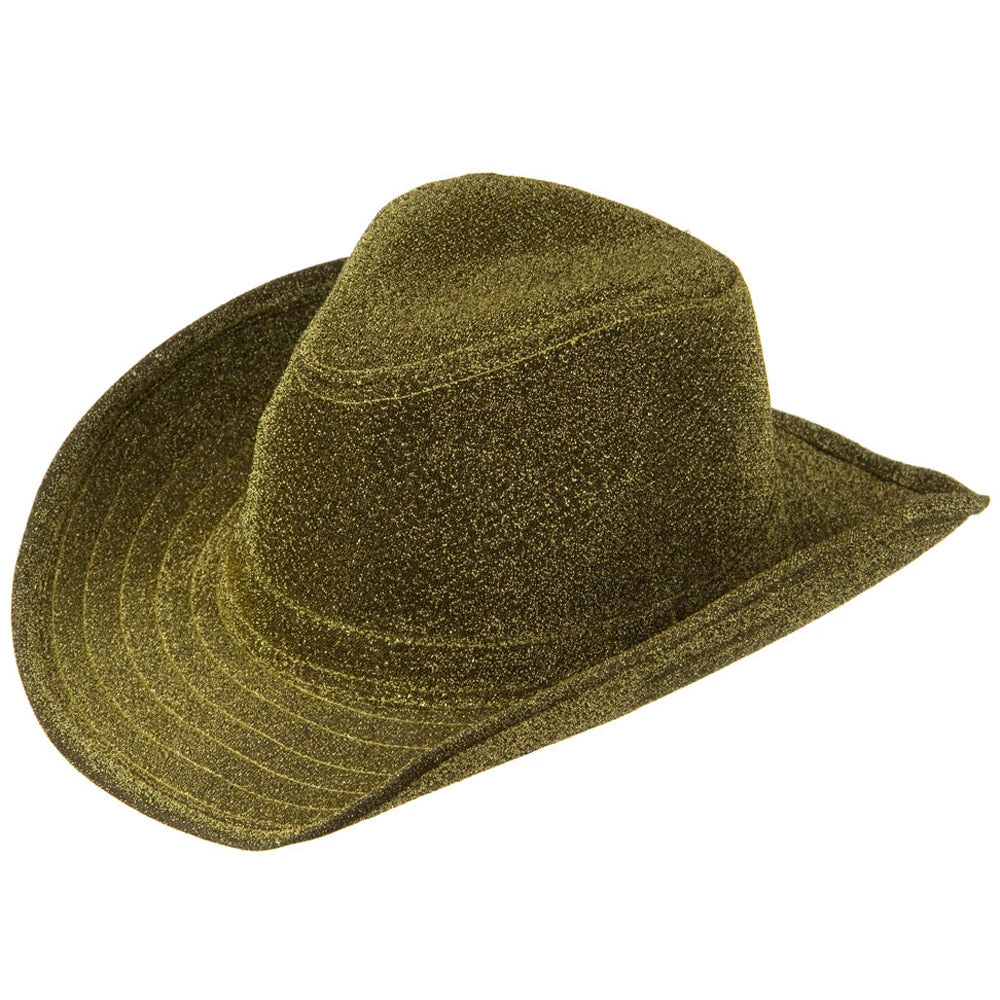 Polyester Glitter Cowboy Hat - Image 20