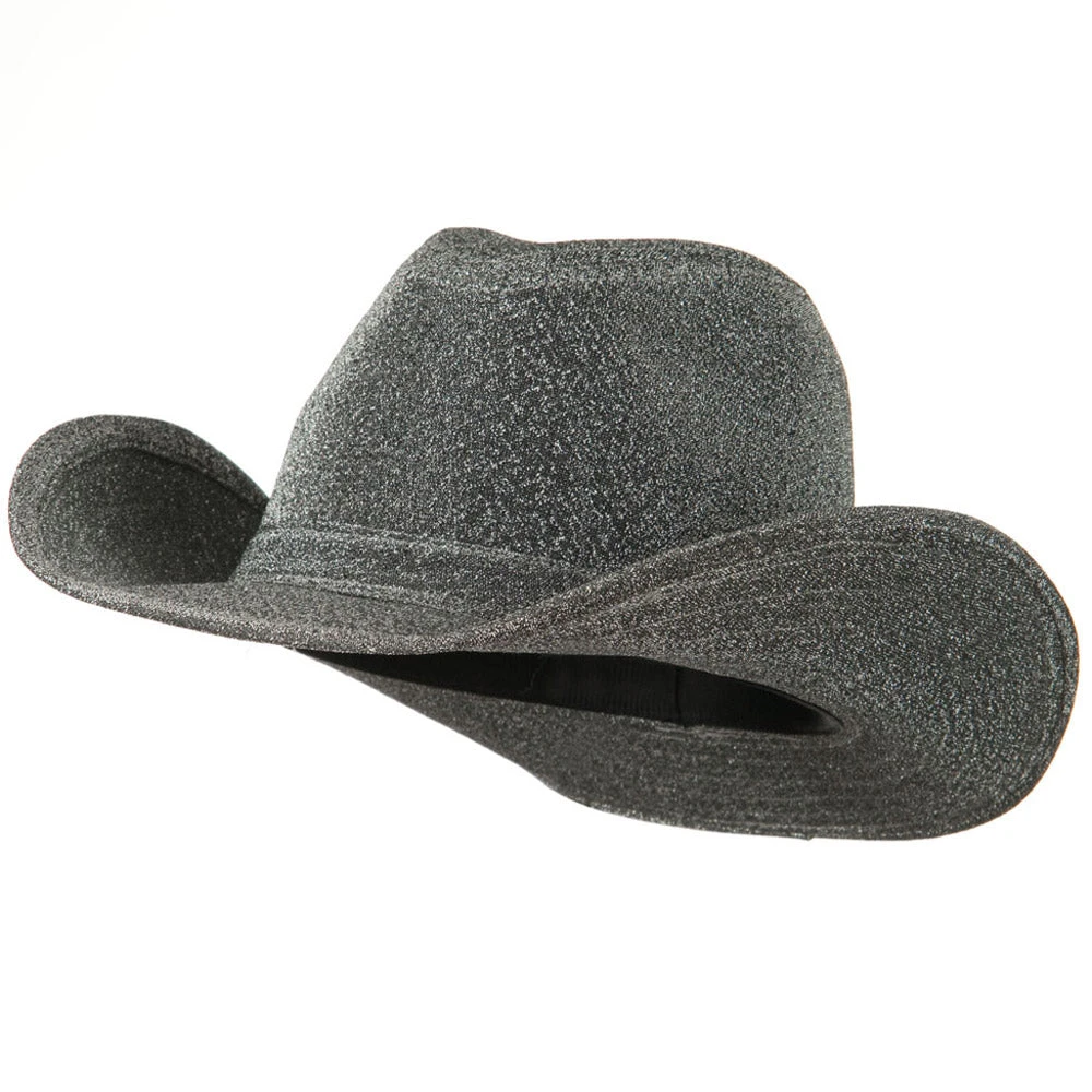 Polyester Glitter Cowboy Hat - Image 11