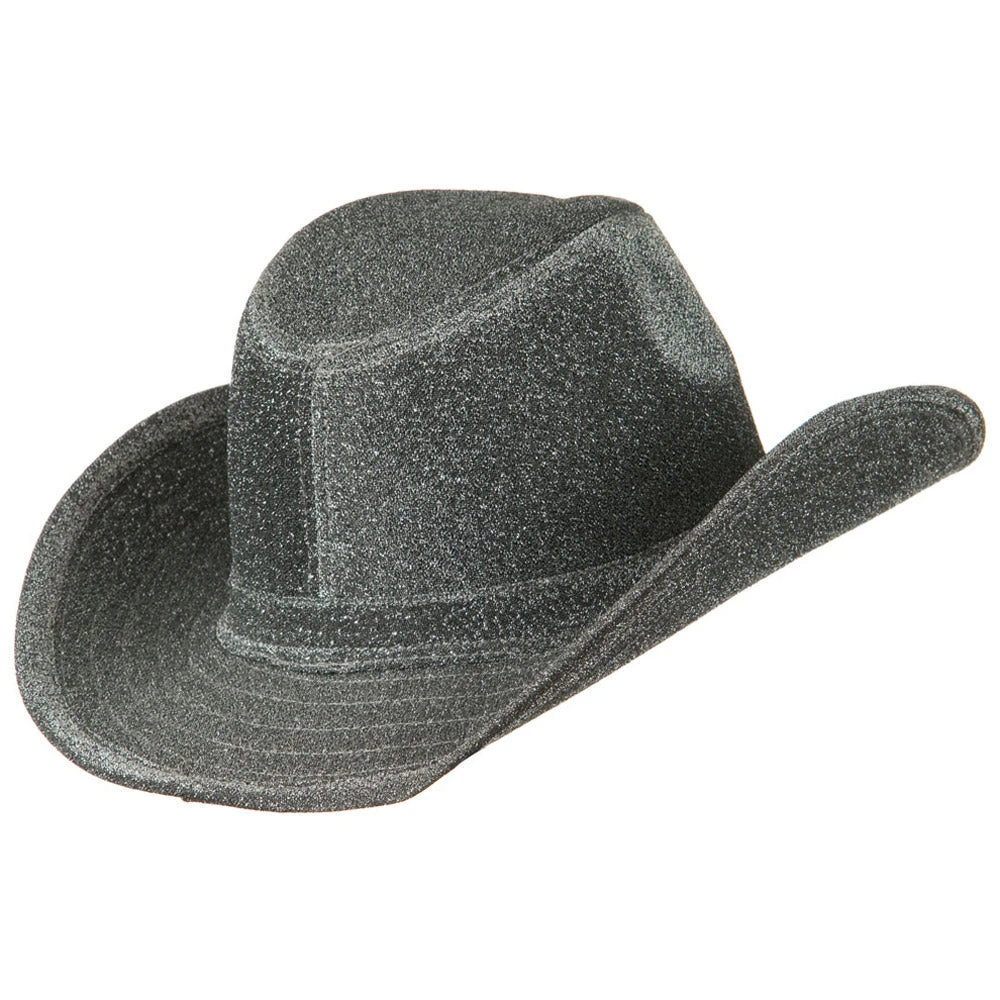 Polyester Glitter Cowboy Hat - Image 14