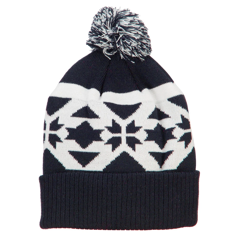 Jacquard Knit Pom Beanie - Image 15