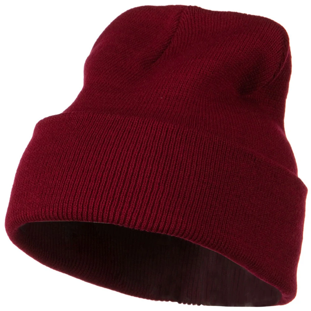 12 Inch Long Knitted Beanie - Image 6
