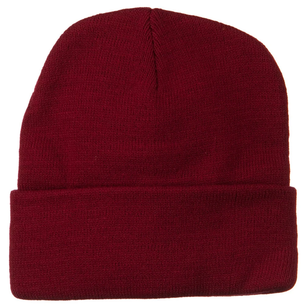 12 Inch Long Knitted Beanie - Image 9