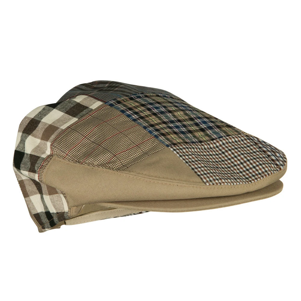 Men's Patchwork Design Ivy Cap - Image 4