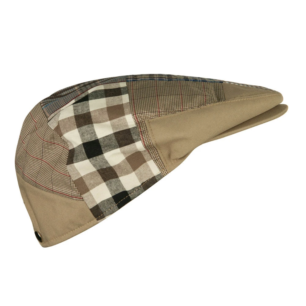 Men's Patchwork Design Ivy Cap - Image 5