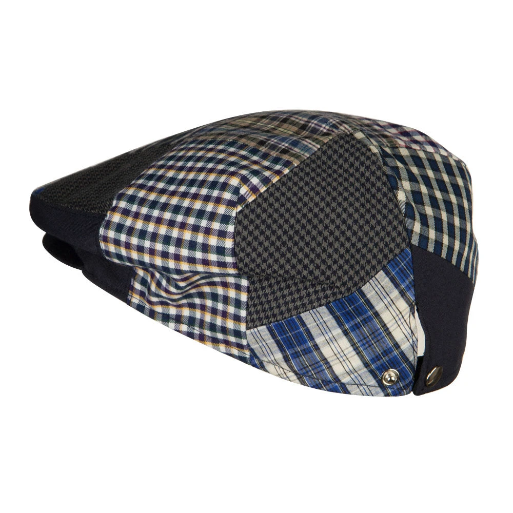 Men's Patchwork Design Ivy Cap - Image 7