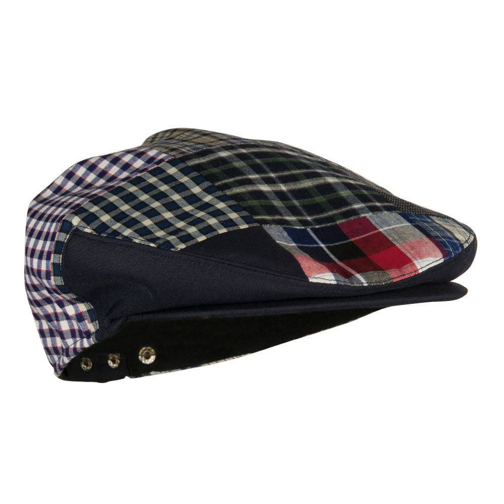 Men's Patchwork Design Ivy Cap - Image 9