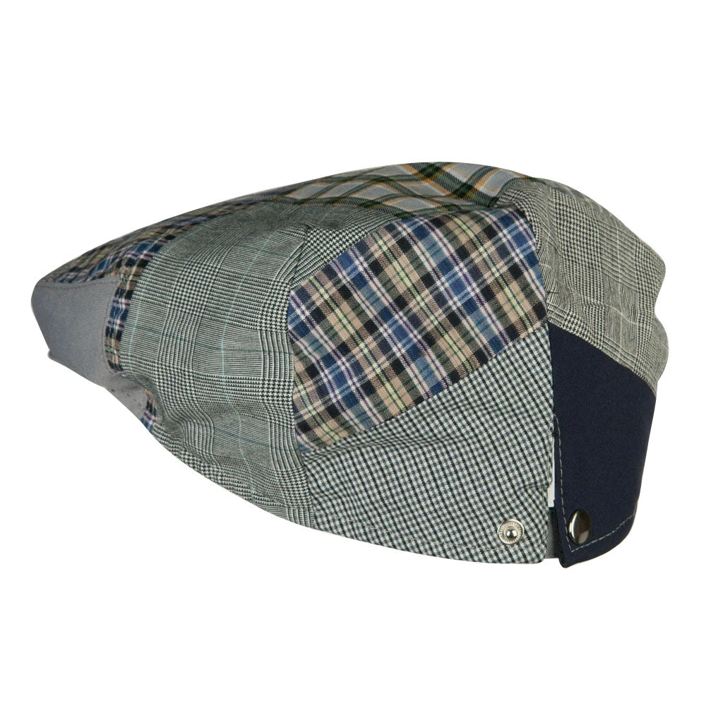 Men's Patchwork Design Ivy Cap - Image 12
