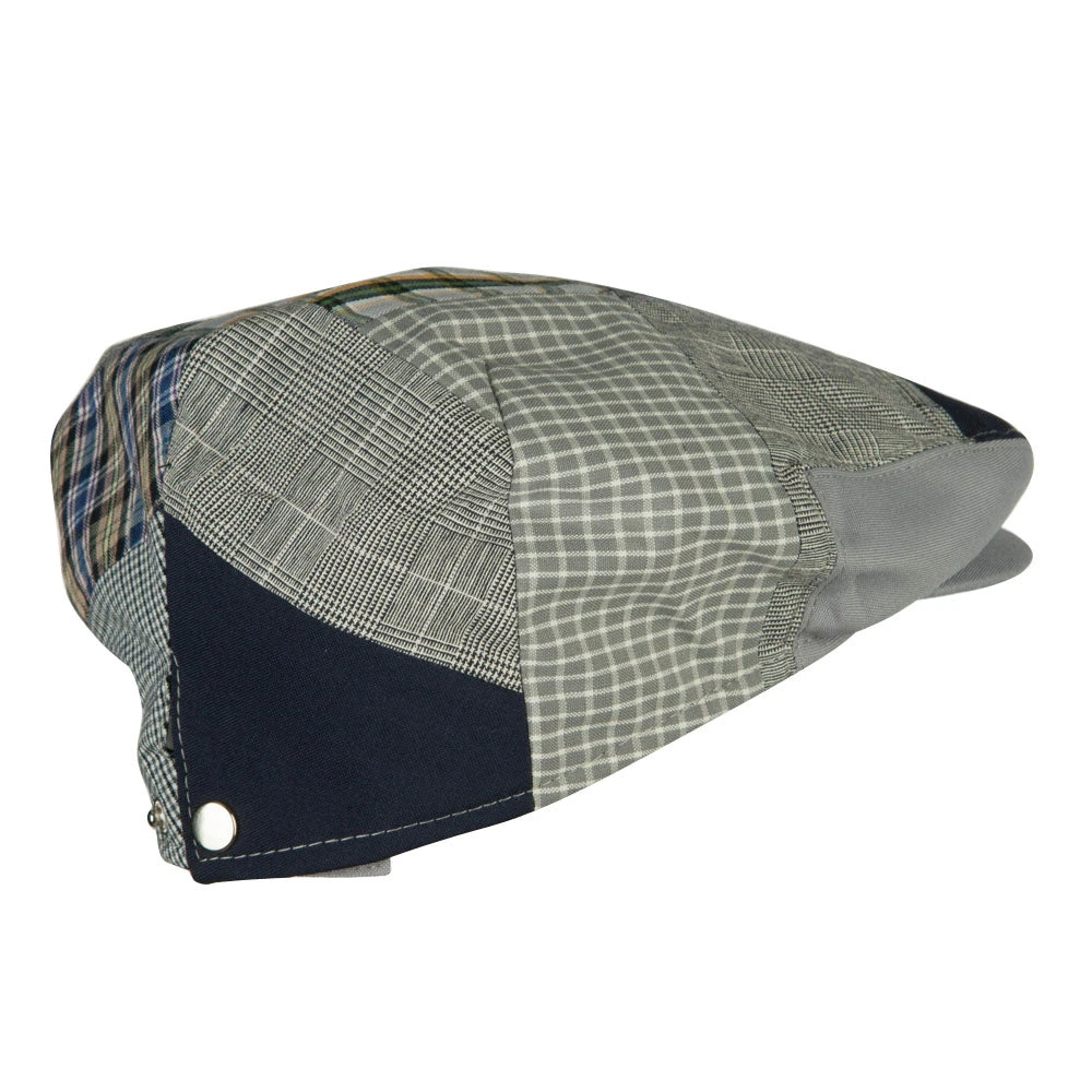 Men's Patchwork Design Ivy Cap - Image 13