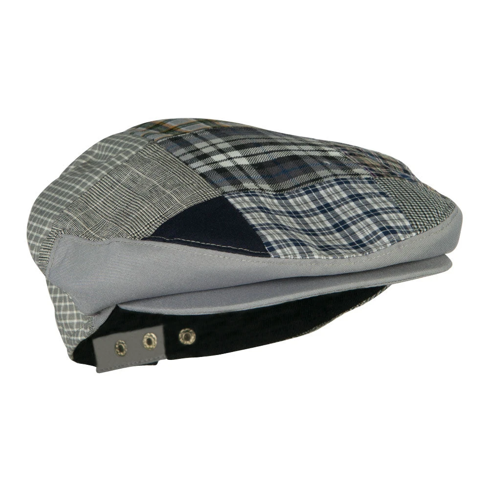 Men's Patchwork Design Ivy Cap - Image 14