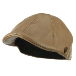 Pamoa Faux Leather Duckbill Ivy Hat