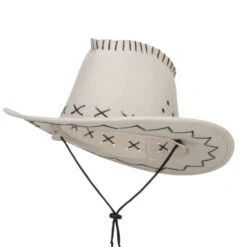Stitched Suede Cowboy Hat