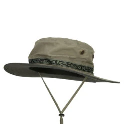 Talson UV Sun Hat With Jacquard Ribbon
