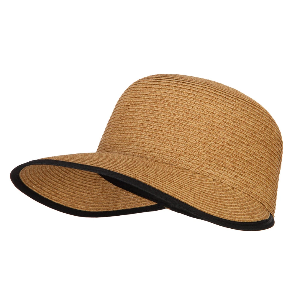UPF 50+ Women's Paper Braid Large Brim Hat - Image 6