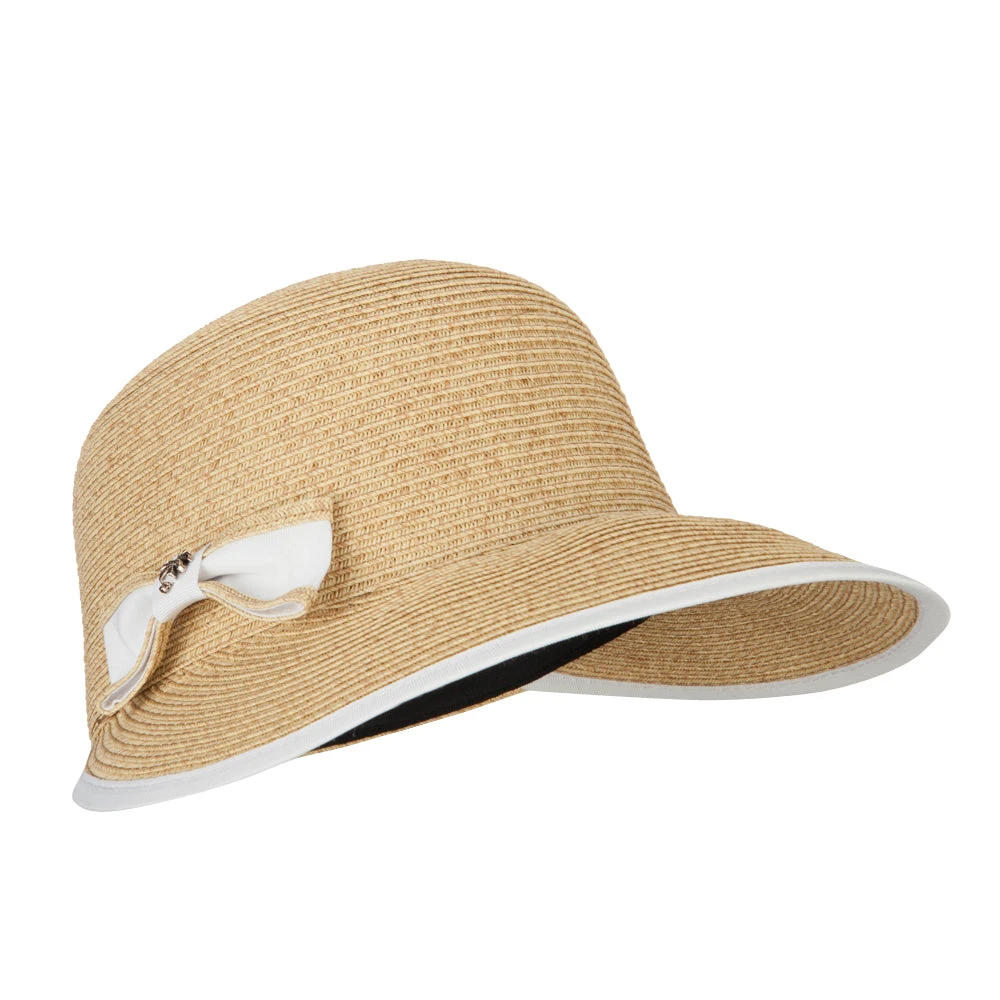 UPF 50+ Women's Paper Braid Large Brim Hat - Image 14