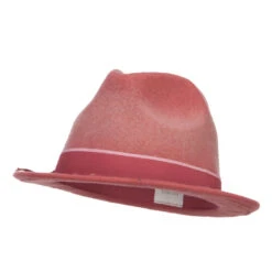 Women's Two Tone Wool Fedora