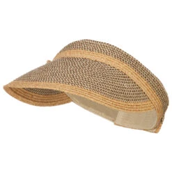 UPF 50+ Women's Paper Braid Sun Visor