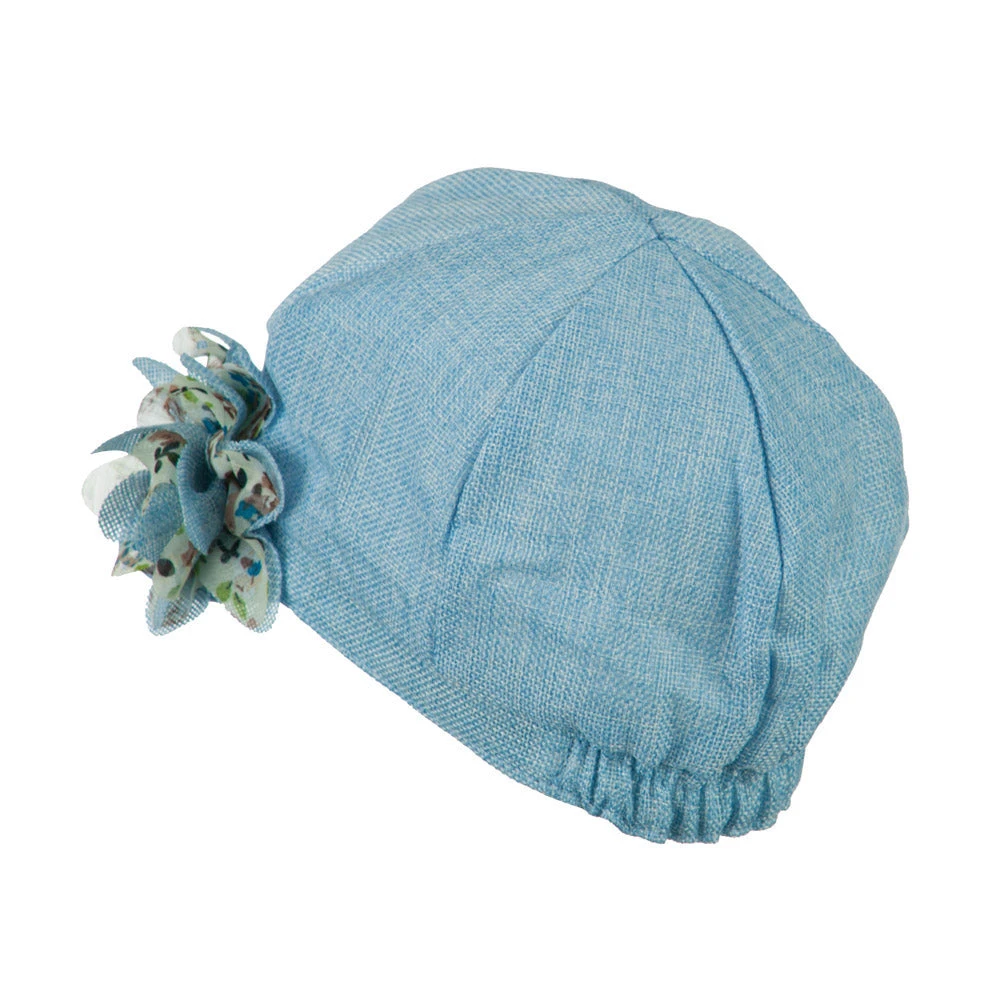 Women's 6 Panel Polyester Cabbie Cap - Image 2