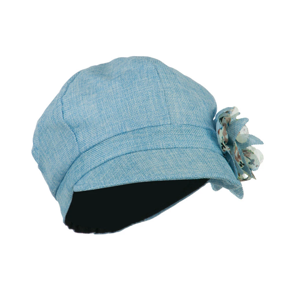 Women's 6 Panel Polyester Cabbie Cap - Image 4
