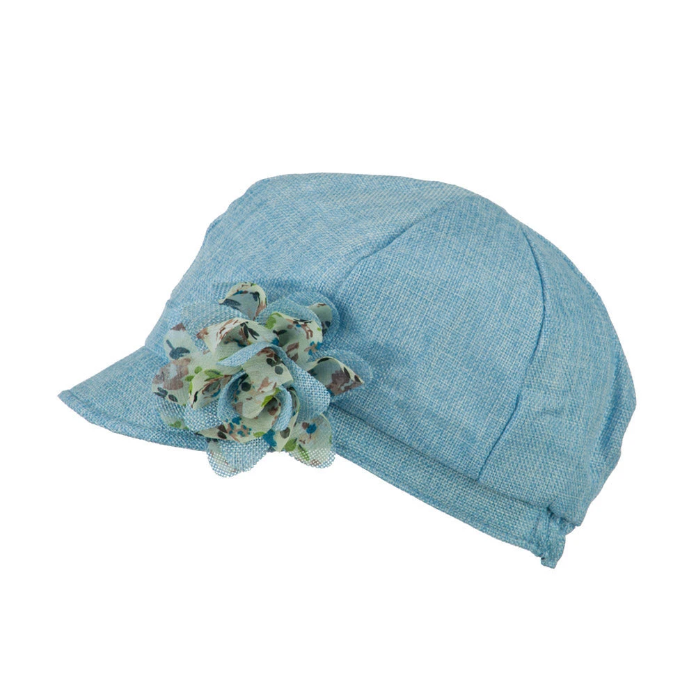 Women's 6 Panel Polyester Cabbie Cap - Image 5