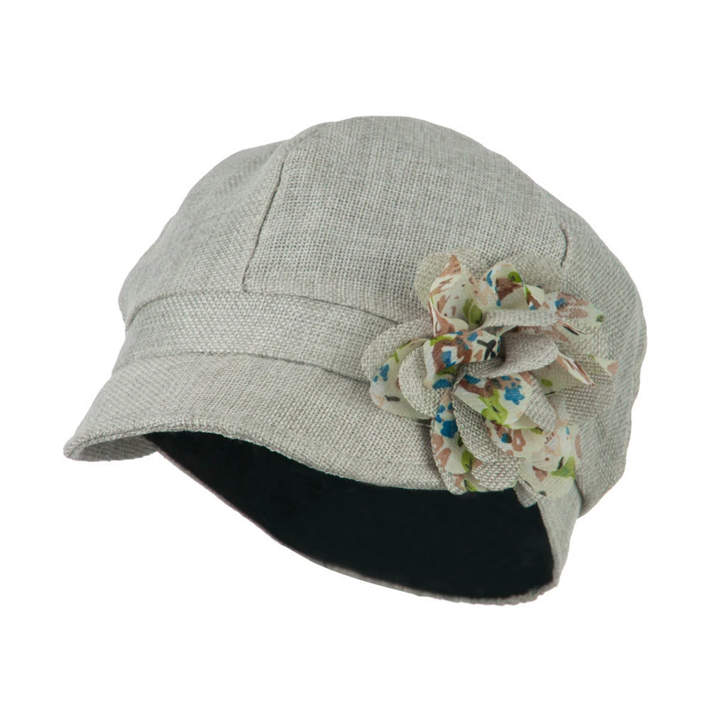 Women's 6 Panel Polyester Cabbie Cap - Image 6