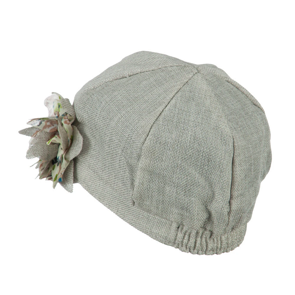 Women's 6 Panel Polyester Cabbie Cap - Image 7